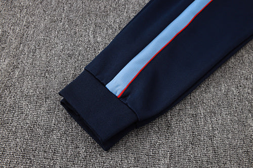 2026-27 England Blue Long Zippered Training Suit
