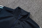 2026-27 Argentina Dark Blue Long Zippered Training Suit