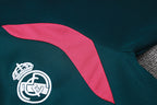 Real Madrid Trainingsanzug mit langem Reißverschluss 2026-27, grün-pink
