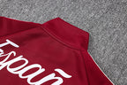 2026-27 Spain Red Long zippered training suit