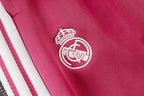 2026-27 Real Madrid Pink Long Zippered Training Suit