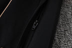 2026-27 Portugal Black Long zippered training suit