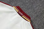 2026-27 Spain White Long zippered training suit