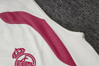 2026-27 Real Madrid Beige - Pink Vest Suit