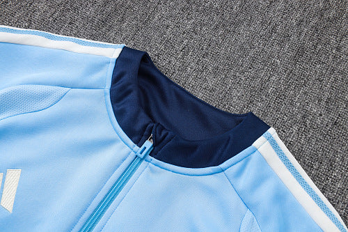 2026-27 Ajax Light Blue Long Zippered Training Suit