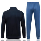 2026-27 Argentina Dark Blue Long Zippered Training Suit