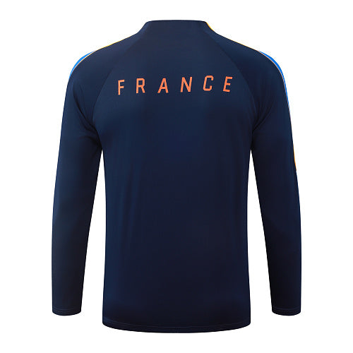 2026-27 France Dark Blue Training Suit
