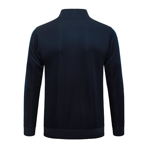 2026-27 Argentina Dark Blue Long Zippered Training Suit