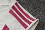 2026-27 Real Madrid Beige - Pink Vest Suit
