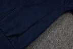 2026-27 Germany Dark Blue Long Zippered Training Suit