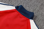 2026-27 Arsenal Red White Long Zippered Training Suit