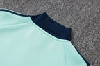 2026-27 Germany Light Blue Long Zippered Training Suit