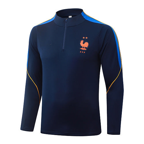 2026-27 France Dark Blue Training Suit