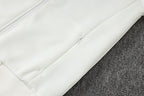 2026-27 Spain White Long zippered training suit
