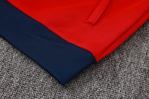 2026-27 Arsenal Red White Long Zippered Training Suit