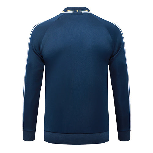 2026-27 Italy Dark Light Long Zippered Training Suit