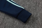 2026-27 Germany Dark Blue Long Zippered Training Suit