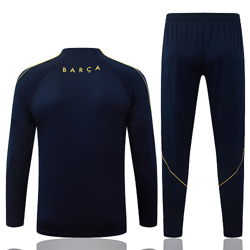 2026-27 Baecelona Dark Blue Training Suit