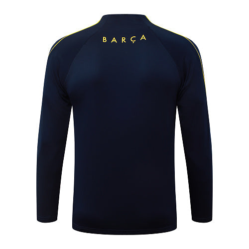 2026-27 Baecelona Dark Blue Training Suit