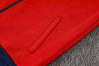 2026-27 Arsenal Red White Long Zippered Training Suit