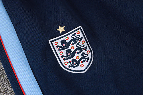 2026-27 England Blue Long Zippered Training Suit