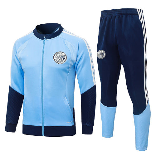 2026-27 Ajax Light Blue Long Zippered Training Suit