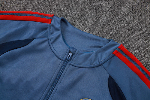 2026-27 Bayern Munich Blue Long Zippered Training Suit