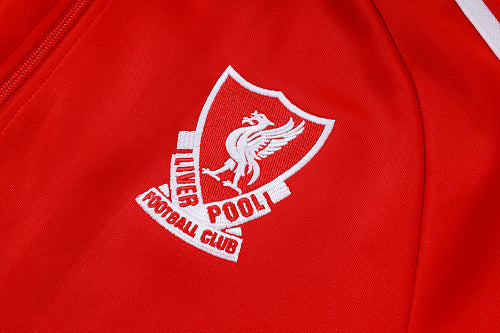 2026-27 Liverpool Red Long Zippered Training Suit