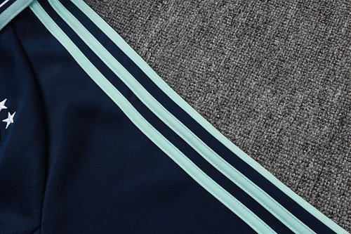 2026-27 Germany Dark Blue Long Zippered Training Suit