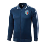 2026-27 Italy Dark Light Long Zippered Training Suit