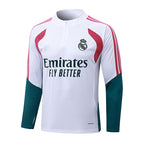 Chándal de entrenamiento del Real Madrid 2026-27 blanco-verde
