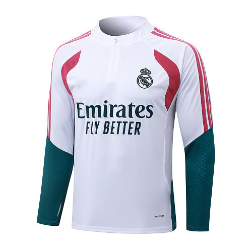 2026-27 Real Madrid White-Green Training Suit
