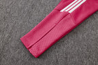 2026-27 Real Madrid Pink Long Zippered Training Suit