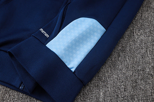 2026-27 Ajax Dark Blue Long Zippered Training Suit
