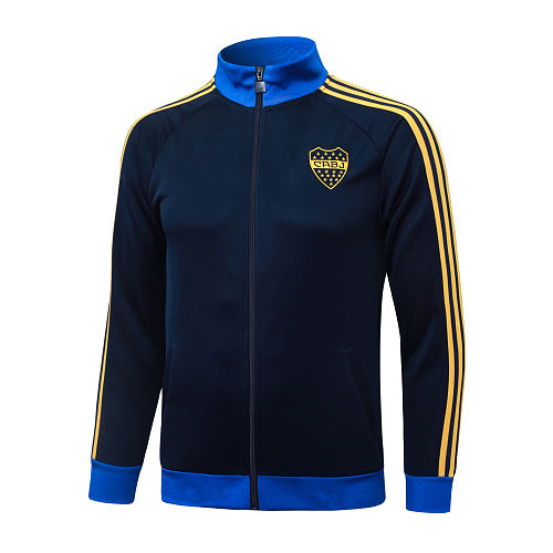 2026-27 Boca Juniors Dark Blue Long Zippered Training Suit