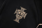 2026-27 Portugal Black Long zippered training suit