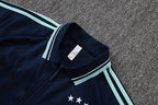 2026-27 Germany Dark Blue Long Zippered Training Suit
