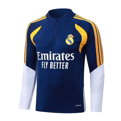 2026-27 Real Madrid Blue-Yellow Training Suit