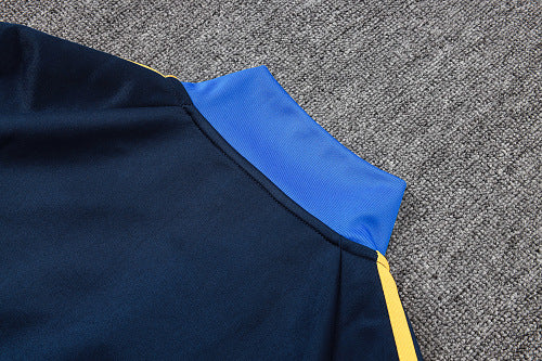 2026-27 Boca Juniors Dark Blue Long Zippered Training Suit