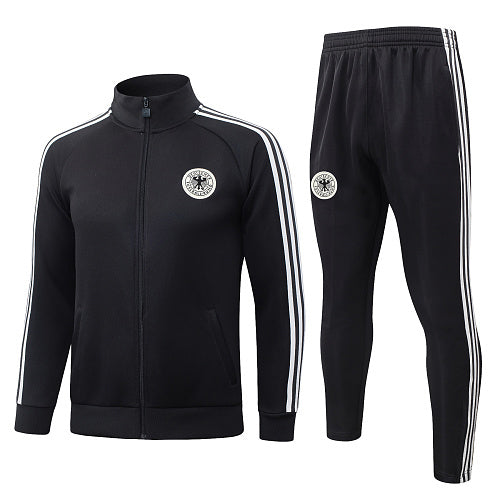 2026-27 Germany Black Long Zippered Training Suit