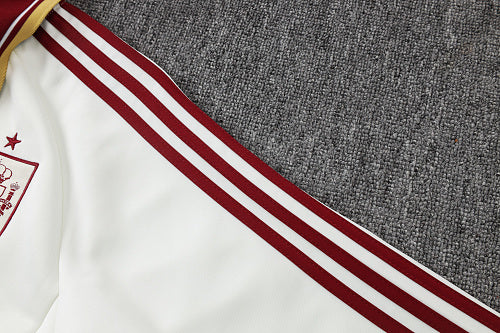 2026-27 Spain White Long zippered training suit