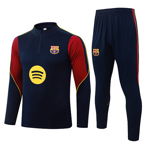 2026-27 Baecelona Dark Blue Training Suit