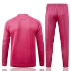 2026-27 Real Madrid Pink Long Zippered Training Suit