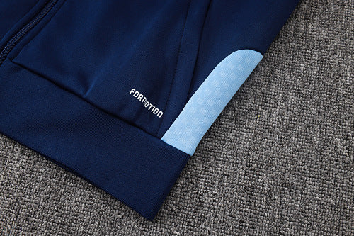 2026-27 Ajax Dark Blue Long Zippered Training Suit