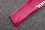 2026-27 Real Madrid Pink Long Zippered Training Suit