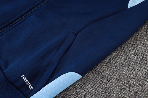 2026-27 Ajax Dark Blue Long Zippered Training Suit
