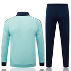 2026-27 Germany Light Blue Long Zippered Training Suit