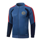 2026-27 Bayern Munich Blue Long Zippered Training Suit