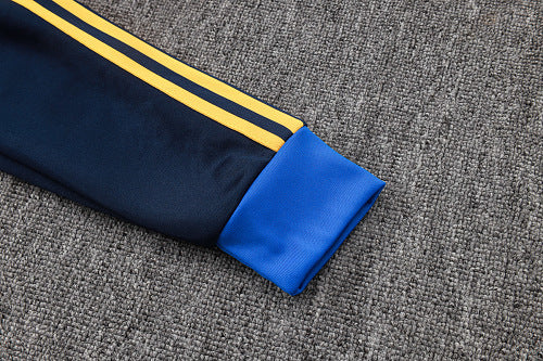 2026-27 Boca Juniors Dark Blue Long Zippered Training Suit