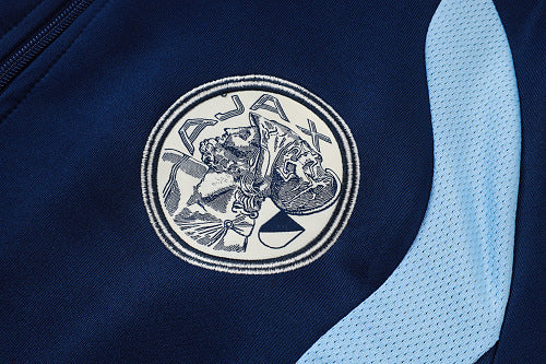 2026-27 Ajax Dark Blue Long Zippered Training Suit